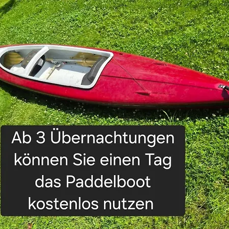 Neu!!! Scherz-ruhig Am Standrand Mit Wasserzugang & Paddelboot